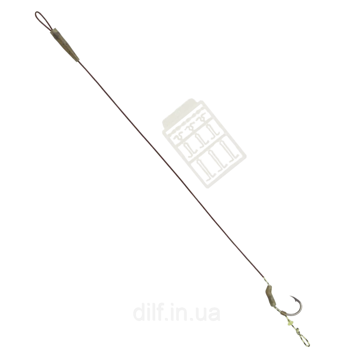 Готовий повідець GC G.Carp Krank Ready Rig No6 (1 шт.) на коропа, фото 1