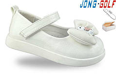 Дитяче взуття гуртом. Дитячі туфлі 2026 бренда Jong Golf для дівчаток (рр з 21 по 26)