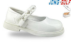 Дитяче взуття гуртом. Дитячі туфлі 2026 бренда Jong Golf для дівчаток (рр з 28 по 35)