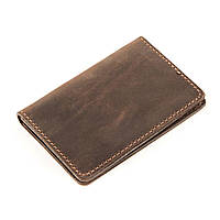 Обкладинка для водійських прав шкіряна Коричнева (SHVIGEL)