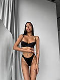 Повсякденний комплект білизни з завищеними трусиками, фото 2