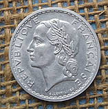 5 франкiв 1949 року. (В). Францiя, фото 2