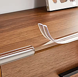 Захисна прозора силіконова стрічка на кути меблів 3 метр, фото 4