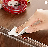 Силіконова стрічка на кути меблів Довжина 4 м (03101), фото 4