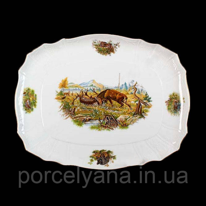 Піднос 40 см Thun Bernadotte мисливство U001011, фото 1