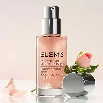 Сироватка для обличчя з трояндовими мікрокраплинами ELEMIS Pro-Collagen Rose Micro Serum 30 мл