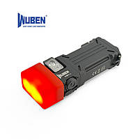 Червоний розсіювач AC3 для ліхтарів Wuben X2 Pro / X4, фото 5