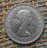 2 шилiнги (флорин) 1967 року. Велика Британiя, фото 2