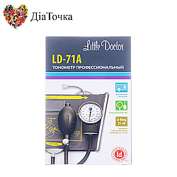 Тонометр Little Doctor LD-71A механічний із вбудованим стетоскопом