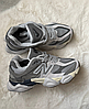 Жіночі Термо кросівки New Balance 9060 Grey сірі замшеві теплі осінь єврозима, фото 2