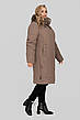 Пальто жіноче зимове, хутро, батал Евеліна| 50-60 р-ри, фото 7
