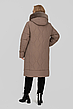 Пальто жіноче зимове, хутро, батал Евеліна| 50-60 р-ри, фото 8