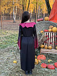 Костюм Дракули / Вампірші - сукня з коміром на хеллоуїн, готовий образ на свято, фото 8