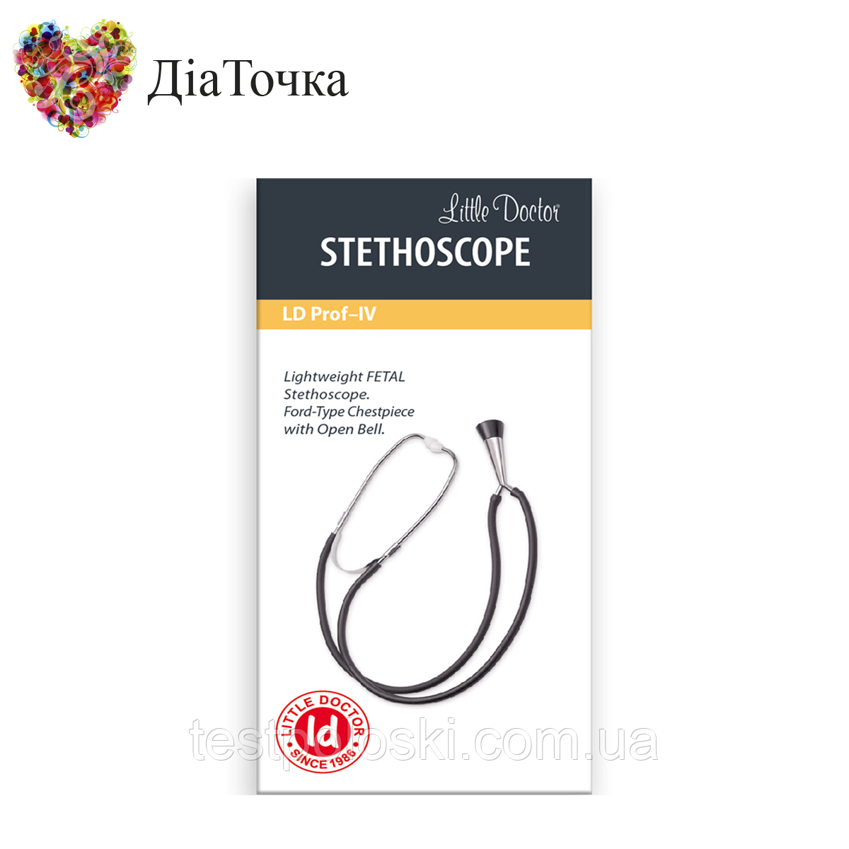 Стетоскоп акушерський Little Doctor (Літл Доктор), LD Prof-4, фото 1
