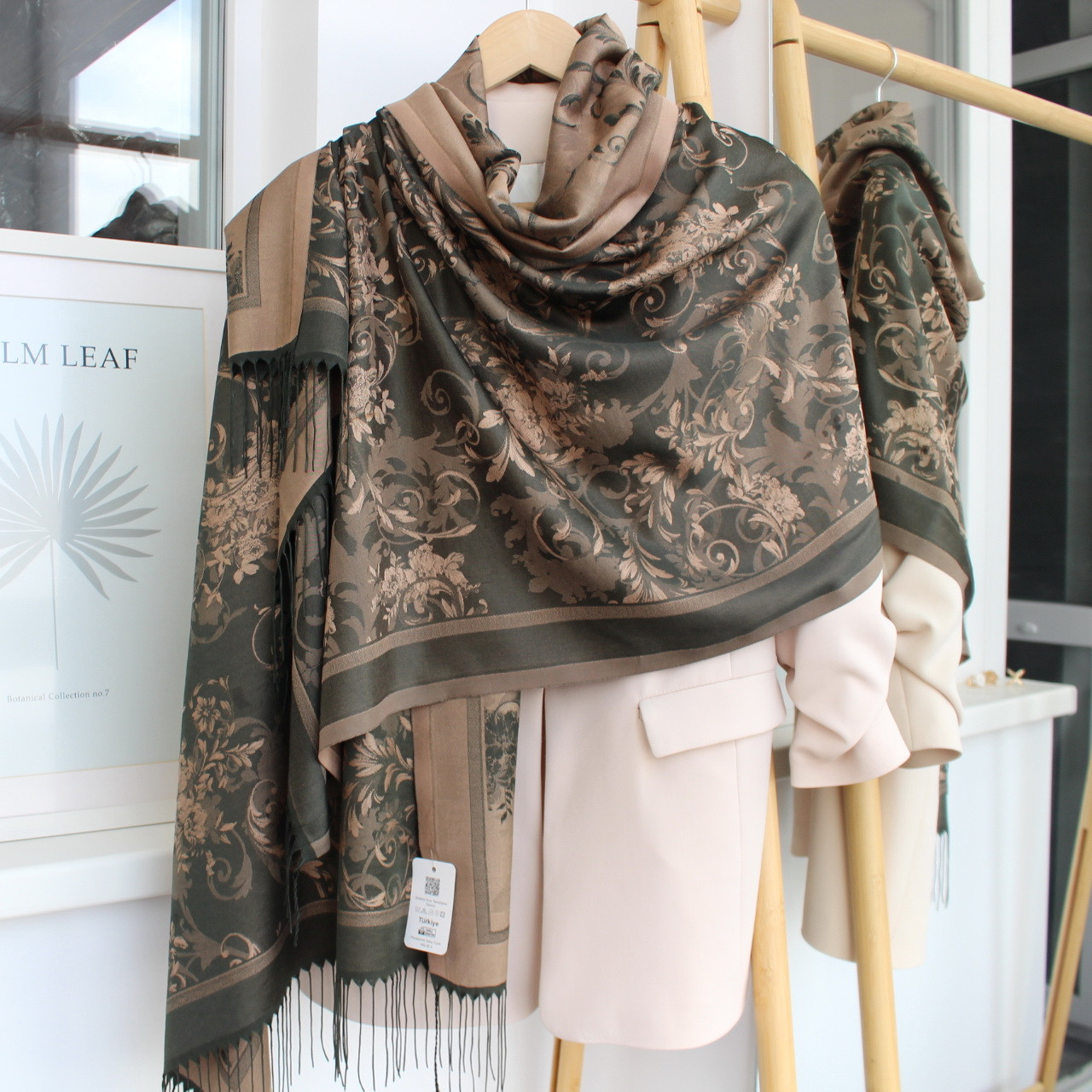 Шарф турецький "Хамелеон віночок " 167161, фото 1