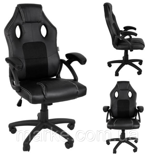 Кресло геймерское Bonro YS-6056 черное (mrk)