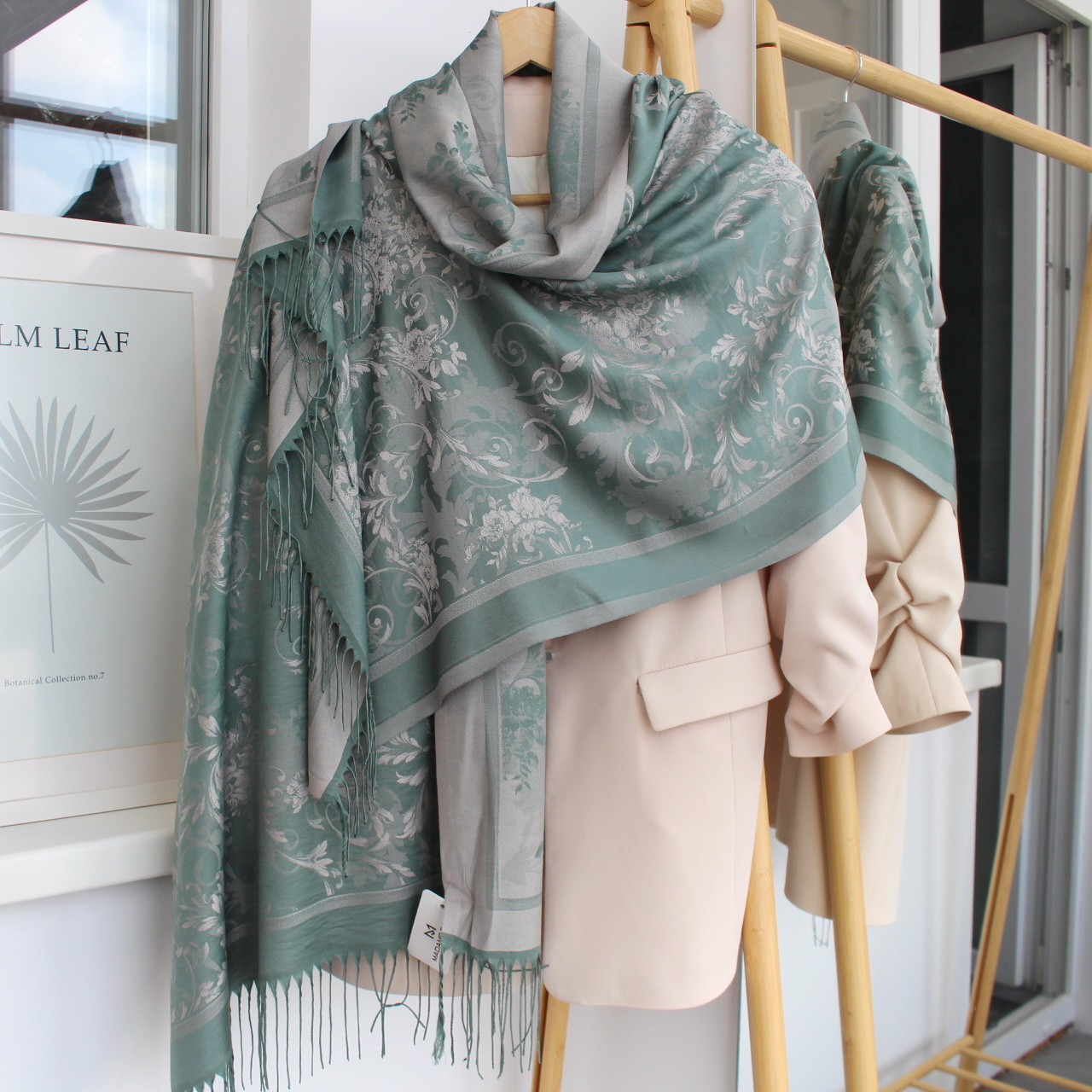 Шарф турецький "Хамелеон віночок " 167164, фото 1