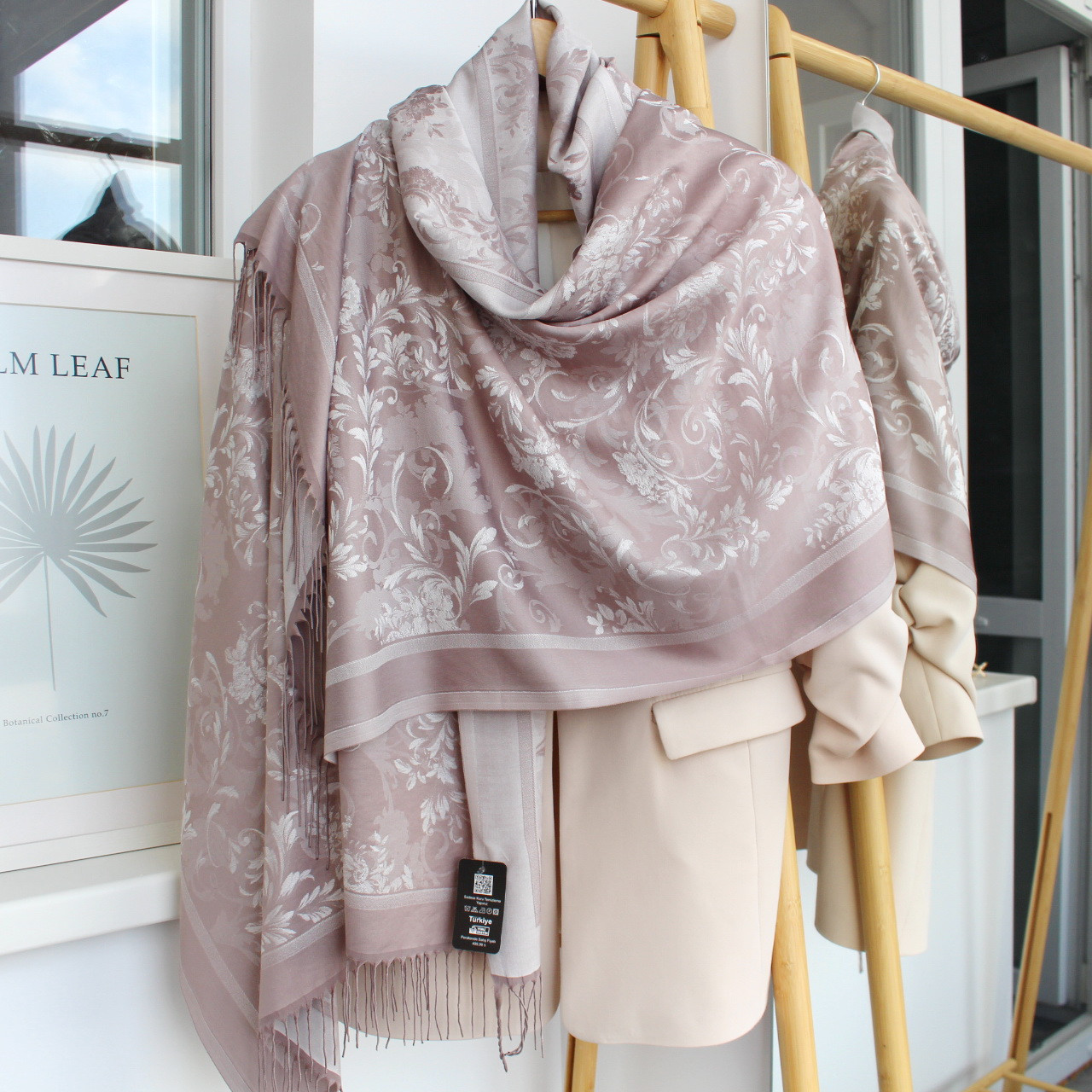 Шарф турецький "Хамелеон віночок " 167165, фото 1