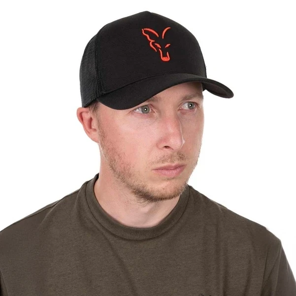Кепка Fox Collection Trucker Cap - Black/Orange
