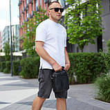 Чоловіча шкіряна сумка-месенджер 21х25х6, барсетка через плече Tiding Bag A25-3278A Чорна, фото 2