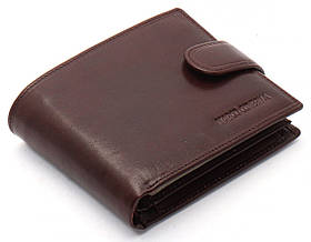 Коричневе портмоне з відділенням для документів із натуральної шкіри Marco Coverna MCB047-896