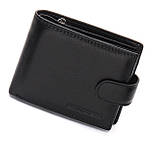 Чорне класичне портмоне з натуральної шкіри Marco Coverna MC-2003-1, фото 3