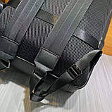 Рюкзак чоловічий 30х41х12, міський наплічник для ноутбука та документів Tiding Bag 13292 чорний, фото 5