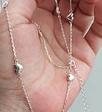 Срібне Кольє Серця, фото 7