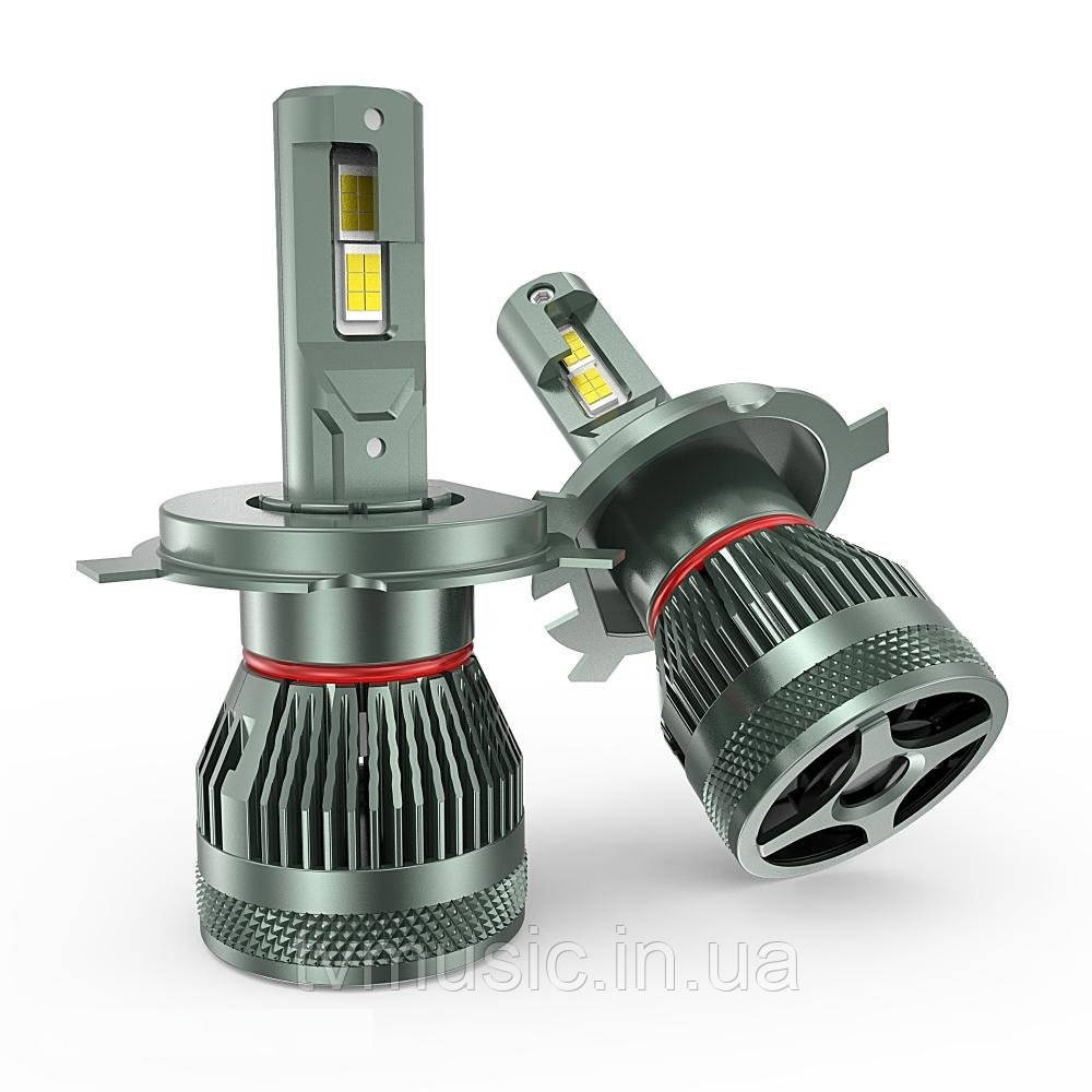 LED лампи Sho-Me F8 H4 24V 70W (2 шт.), фото 1