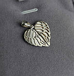 Срібний кулон Крила, фото 6
