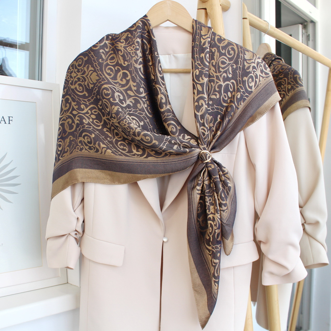 Хустка шовкова "Сандторіні корона" 249007, фото 1