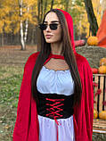 Костюм Червоної Шапочки для дорослих / Образ на Хелловін та свято, фото 4