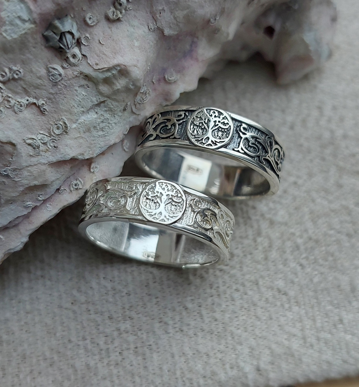 Срібна каблучка Дерево Життя, фото 1