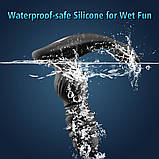 Масажер простати для чоловіків з 7 функціями вібрації та 7 режимами поштовхів Erospace Men’s Play Thrusting Prostate Massager B4, фото 7