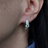 Срібні сережки, фото 2