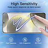 JETech - Захисне скло для екрана Samsung Galaxy S24+ 6.7 дюймів, загартоване скло із захистом від шпигунства, 2 шт, фото 2