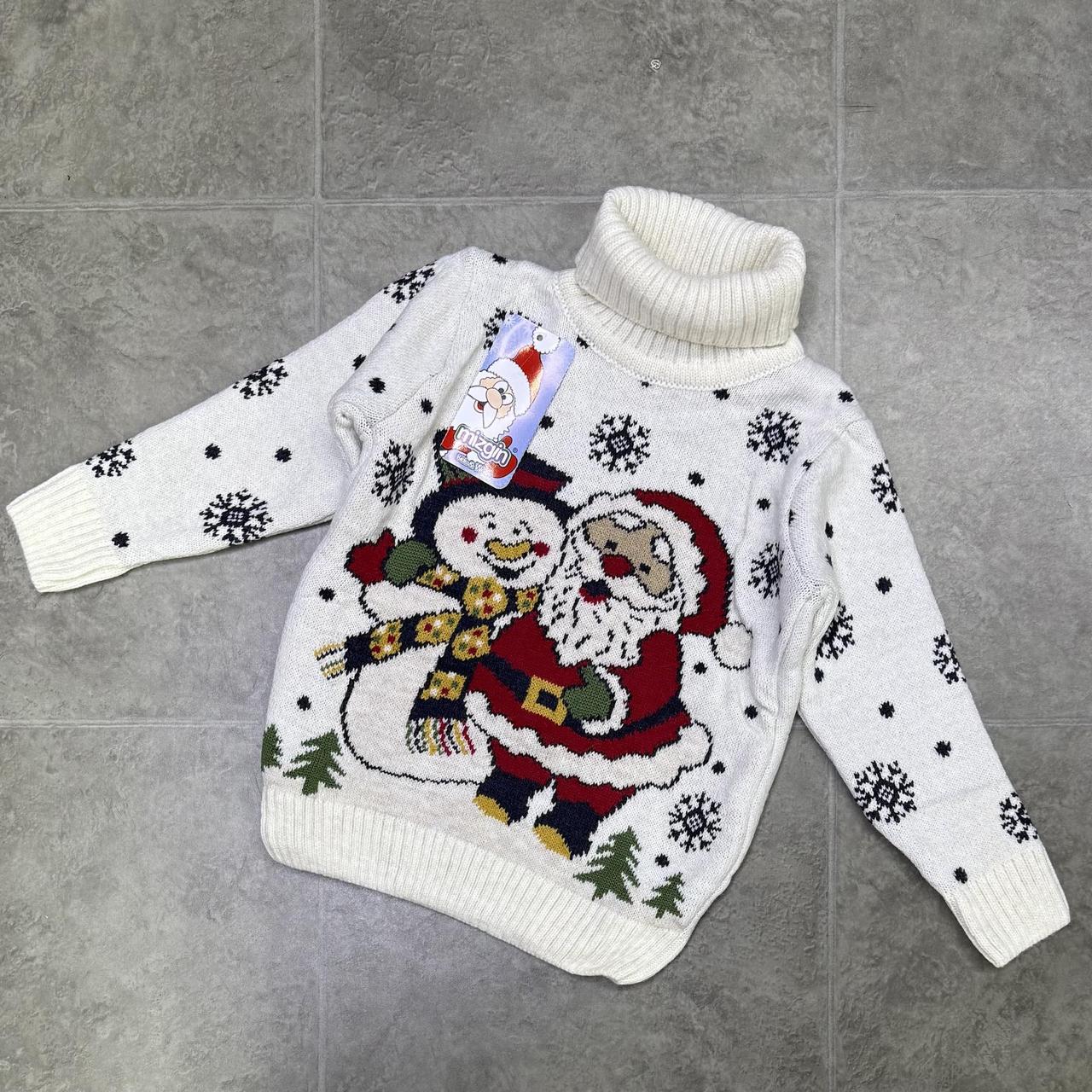 Новорічний светр "Mizgin" дитячі 2/5 років; Опт. Туреччина, фото 1