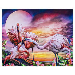 Алмазний живопис, "Фламінго" 30х40см. в коробці GLD62181