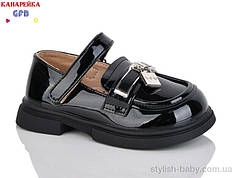 Дитяче взуття гуртом. Дитячі туфлі 2026 бренда GFB — Канарейка для дівчаток (рр з 23 по 28)