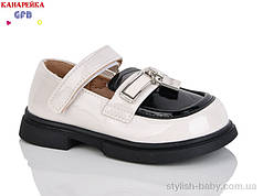 Дитяче взуття гуртом. Дитячі туфлі 2026 бренда GFB — Канарейка для дівчаток (рр з 23 по 28)