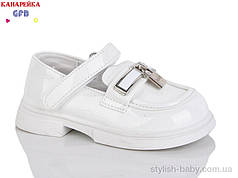 Дитяче взуття гуртом. Дитячі туфлі 2026 бренда GFB — Канарейка для дівчаток (рр з 23 по 28)