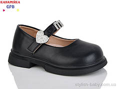 Дитяче взуття гуртом. Дитячі туфлі 2026 бренда GFB — Канарейка для дівчаток (рр з 23 по 28)