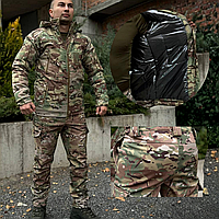 Тактичний костюм військовий зимовий Omni Heat армійський костюм soft shell мультикам утеплювач Slimtex