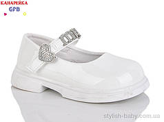 Дитяче взуття гуртом. Дитячі туфлі 2026 бренда GFB — Канарейка для дівчаток (рр з 23 по 28)