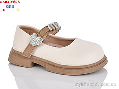 Дитяче взуття гуртом. Дитячі туфлі 2026 бренда GFB — Канарейка для дівчаток (рр з 23 по 28)