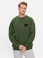 Хакі Толстовка BOSS Реглан чоловіча тепла зимова з начосом якісний світшот великий розмір FSHB011K