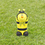 Садова фігурка кашпо бджілка, 41х28х21 см, жовтий, магнезія (820122-2), фото 2