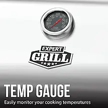 Газовий гриль Expert Grill 5 Burner Propane Gas BBQ Grill 5 пальників з конфоркою, фото 3