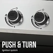 Газовий гриль Expert Grill 5 Burner Propane Gas BBQ Grill 5 пальників з конфоркою, фото 4