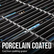 Газовий гриль Expert Grill 5 Burner Propane Gas BBQ Grill 5 пальників з конфоркою, фото 5